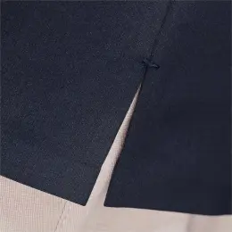 Mens Alex Varga Questana Seamless Golf Shirt Close Up Side Slit
